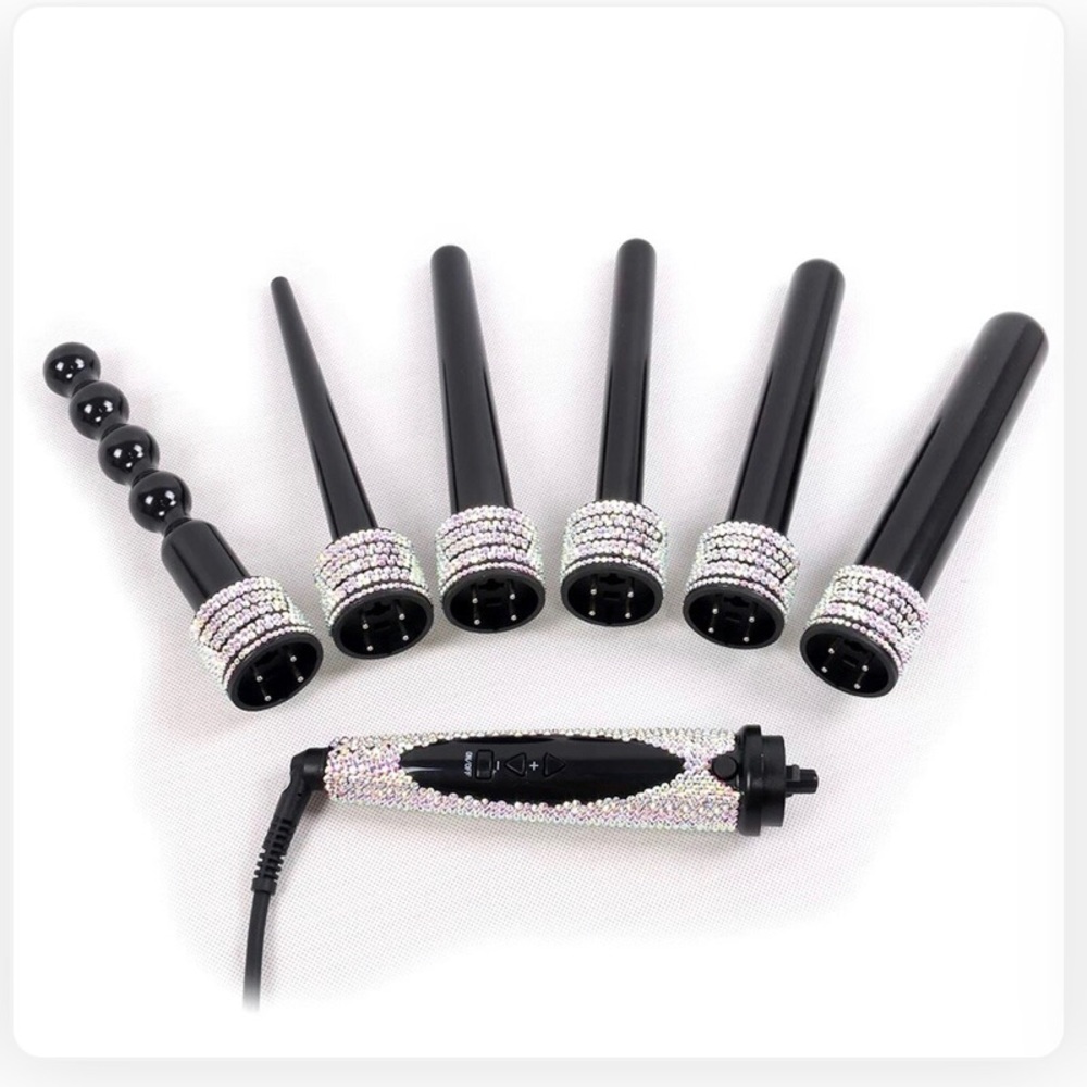 Bedazzled 5 in 1 wand curler